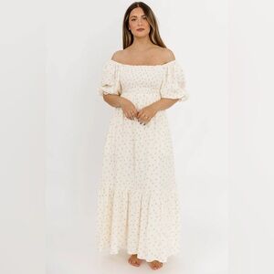 Worth Collective Livvy 100% Cotton Maxi Dress